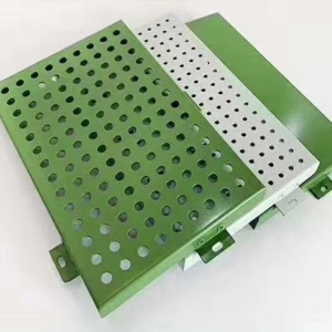 冲孔铝单板厂家浅谈冲孔铝单板优势
